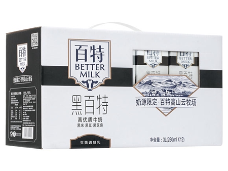 天友百特黑牛奶（250ml*12）