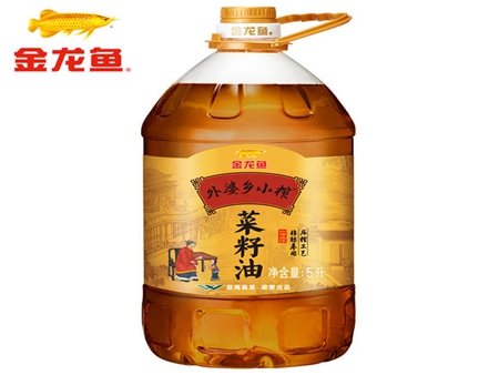 金龍魚外婆香小榨菜籽油5L+400ml