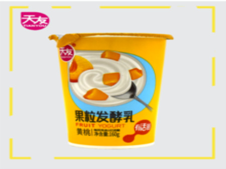 天友黃桃果粒發(fā)酵乳（160g）