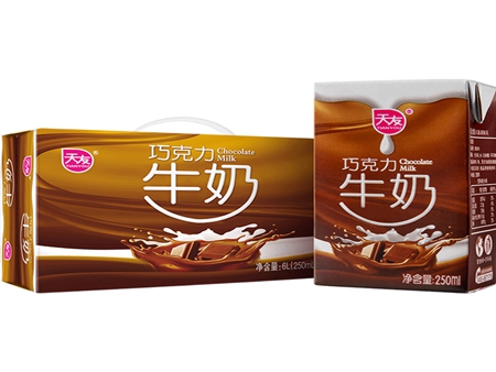 天友巧克力牛奶（250ml*24）