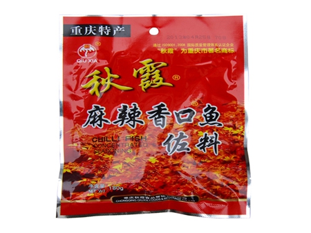 秋霞麻辣香口魚(yú)佐料180g