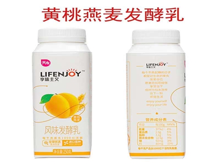 天友淳源黃桃+燕麥味（250g）