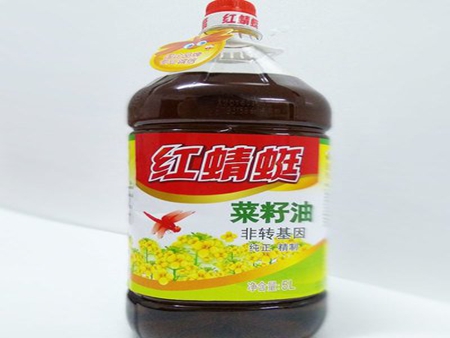 紅蜻蜓壓榨淳香菜籽油5L