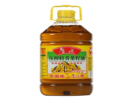 魯花壓榨特香菜籽油5L