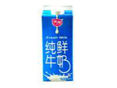 天友屋形950ml純牛奶