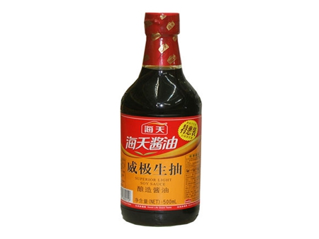 海天威極生抽500ml
