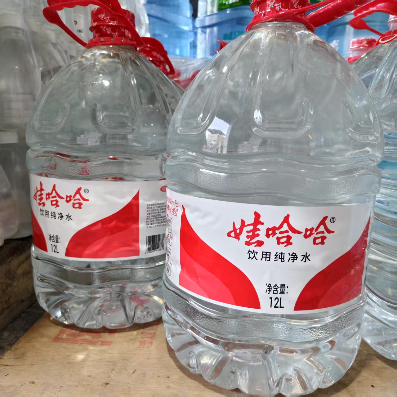 娃哈哈純凈水12L
