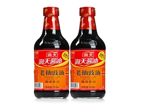 海天老抽醬油500ml