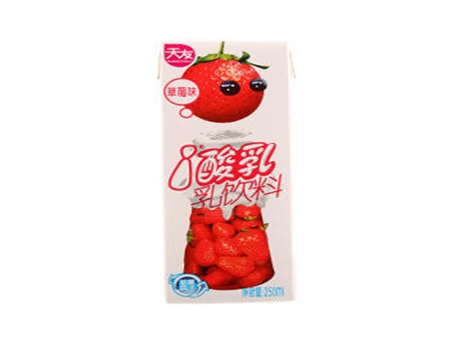 天友草莓味i 酸乳飲料250ml*12