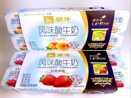 蒙?！L(fēng)味酸奶（草莓、黃桃味）