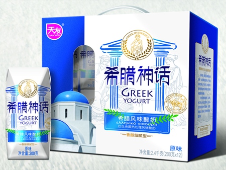 天友希臘神話酸奶原味250ml*12