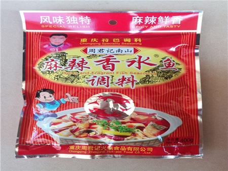 周君記麻辣香水魚(yú)調(diào)料400g