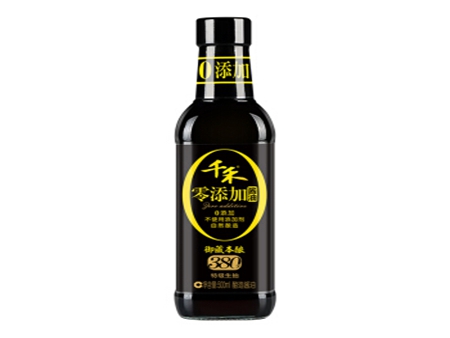 500ml千禾零添加醬油