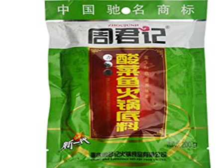周君記酸菜魚(yú)火鍋底料200g