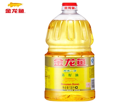 金龍魚精煉一級菜籽油1.8L